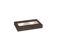 Mawa One Piece 6, lámpara de pared LED, oscuro bronce