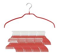 MAWA - Percha para Ropa, Acero, Color Rojo