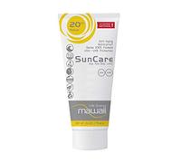 Mawaii SunCare Anti-Aging Sunscreen 20 SPF - 75 ML - Protector solar especializado para deportes al aire libre - Resistente al agua y al sudor - Respeta los arrecifes de coral y no contiene parabenos