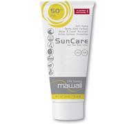 Mawaii SunCare Anti-Aging Sunscreen 50 SPF - 75 ML - Protector solar especializado para deportes al aire libre - Resistente al agua y al sudor - Respeta los arrecifes de coral y no contiene parabenos