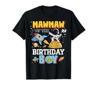 Mawmaw of The Birthday Astronaut Boy Space Theme Party Camiseta
