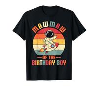 Mawmaw of The Birthday Boy Space Astronaut Cumpleaños Familia Camiseta