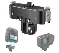 Max 2 Soporte adaptador magnético de liberación rápida para Gopro Max 2, montaje de liberación rápida de aleación de aluminio con rosca de 1/4 pulgadas y clips de garra compatible con accesorios de