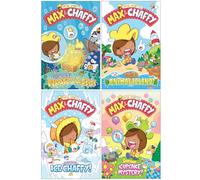 Max and Chaffy Series 4 Books Collection Set By Jamie Smart (Hunt For the Pirates Gold!, Animal Island, Search for Ice Chaffy! & The Great Cupcake Mystery!)