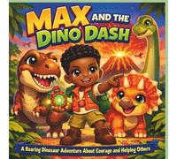 MAX AND THE DINO DASH: A Brave Dinosaur Rescue Adventure About Courage, Leadership, and Helping Others| Dinosaurs| Adventure| Friendship| For ages 3-8| 30 Pages| Size 8.5 x 8.5 (Childrens Books)