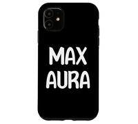 MAX Aura Energy Vibes Design for Positive Minds Tees Carcasa para iPhone 11