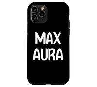 MAX Aura Energy Vibes Design for Positive Minds Tees Carcasa para iPhone 11 Pro