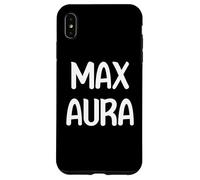 MAX Aura Energy Vibes Design for Positive Minds Tees Carcasa para iPhone XS MAX