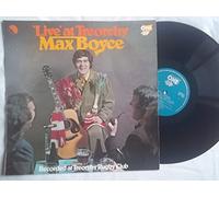 MAX BOYCE - LIVE AT TREORCHY VINYL LP MAX BOYCE