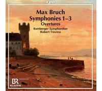 Max Bruch Max Bruch: Symphonies 1-3/Overtures (CD) Album (Importación USA)