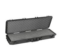MAX Cases - MAX1100S.079 Negro - Maleta hermética con Espuma pre-Cortada a cubetas - Dimensiones internas 1100 x 370 x 140 mm
