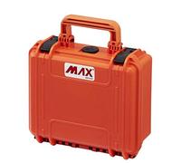 Philips Lighting MAX Cases - MAX235H105.001 Naranja - Maleta hermética vacía - Dimensiones internas 235 x 180 x 106 mm