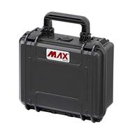 MAX Cases - MAX235H105.079 Negro - Maleta hermética vacía - Dimensiones internas 235 x 180 x 106 mm