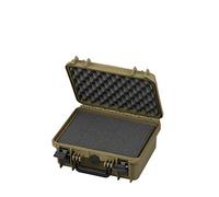 MAX Cases - MAX300S.079 Sahara - Maleta hermética con Espuma pre-Cortada a cubetas - Dimensiones internas 300 x 225 x 132 mm