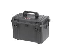 MAX Cases - MAX400.079 Negro - Maleta hermética vacía - Dimensiones internas 400 x 230 x 260 mm