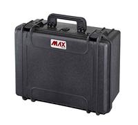 MAX Cases - MAX465H220.079 Negro - Maleta hermética vacía - dimensiones internas 465 x 335 x 220 mm
