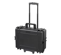 MAX Cases - MAX505TR.079 Negro - Maleta hermética vacía con Trolley - Dimensiones internas 500 x 350 x 194 mm