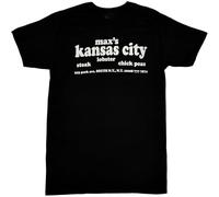 MAX City Men T Shirt Man T-Shirt 100% Cotton Sleeve Black XL