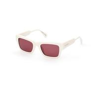 Max&Co. MO0081 Gafas Sol Mujer, Gafas Sol Ligeras Y Elegantes, Forma Lente Cuadrada, Lentes Azul, Rosa Lucido