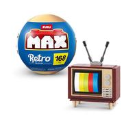 MAX Colección de Bloques de construcción Premium Retro, (teléfono) (hasta 221 Piezas; 6 diseños para coleccionar) de ZURU.