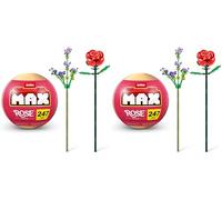 MAX Colección de Bloques de construcción Premium Rose de ZURU (Paquete de 2)