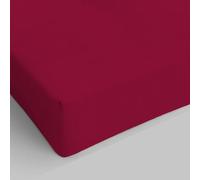 Max Color Sàbana con angulos de 25cm, Burdeos, 1 plaza