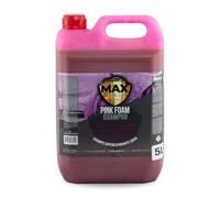 MAX DETAIL-LAB - Pink Foam 5L - Champu Espuma Activa Lavado Coche Foam Exterior Cherry Rosa, Desengrasante Abrillantador, Jabon Concentrado, Kit Limpieza Detailing Profesional Coche Moto 5 Litros