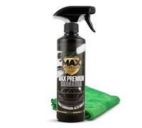 MAX DETAIL-LAB - Wax Premium - Cera Liquida Carnauba Abrillantado Coche, Lavado Alto Brillo, Poder Hidrofóbico Repelente Agua Antilluvia, Kit Limpieza Detailing Car Profesional Auto Moto, 500ml