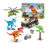 MAX-Dino Adventure US-Series 1-(552 piezas) Caja de juego surtida