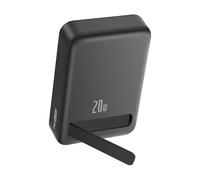 Max excell, Powerbank 10000mAh Puertos USB-C 20W con Soporte Plegable