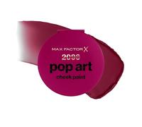 Max Factor 2000 Calorie Pop Art Cheek Paint Colorete | Colorete con pigmentos intensos, fórmula de crema a polvo, acabado mate difuminado, color modulable inspirado en el arte pop.