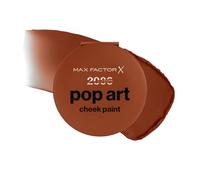 Max Factor 2000 Calorie Pop Art Cheek Paint Colorete | Colorete con pigmentos intensos, fórmula de crema a polvo, acabado mate difuminado, color modulable inspirado en el arte pop.