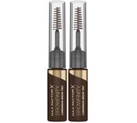 Max Factor Browfinity Super Long Wear Gel Lápiz de cejas, Tono 02 Medium Brown, 4.2 ml (Paquete de 2)