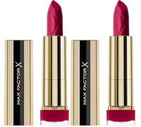 Max Factor Colour Elixir Lipstick, Barra de labios Tono 80, 29 ml (Paquete de 2)
