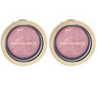 Max Factor Creme Puff Blush Colorete Tono 25 Alluring Rose - 30 gr (Paquete de 2)