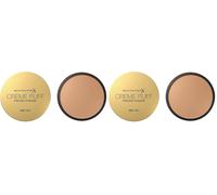 Max Factor Creme Puff, Polvo Compacto, Tono 41 Medium Beige, 14 g (Paquete de 2)