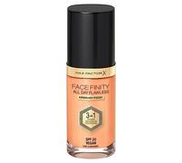 Max Factor, Base de Maquillaje, Facefinity 3 en 1 All Day Flawless Air bursh& Vegan, Tono C85