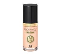 Max Factor Facefinity 3 en 1 All Day Flawless Air bursh& Vegan, Base de Maquillaje, Tono N55