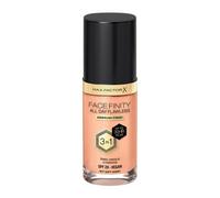 Max Factor Facefinity All Day Flawless 3 in 1 Base de maquillaje SPF 20 N77 Soft Honey 30 ml