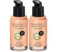 Max Factor Facefinity Base de Maquillaje, Golden, N75, 30 ml (Paquete de 2)
