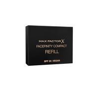Max Factor Facefinity Compact Foundation Refill Warm Porcelain 031 - Recambio para un acabado mate con hasta 24 horas de duración, vegano