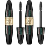 Max Factor False Lash Epic Deep Raven Black, máscara de pesatañas Tono Black - 13,1mg (Paquete de 2)