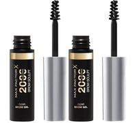 Max Factor gel de cejas 2000 Calorie Brow gel de cejas 000 Clear 4,5ML (Paquete de 2)