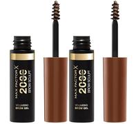 Max Factor gel de cejas 2000 Calorie Brow Sculpt 003 Brown 4,5ML (Paquete de 2)