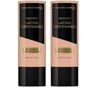 Max Factor Lasting Performance Base de Maquillaje Líquida Tono 108 Honey Beige - 55 g (Paquete de 2)
