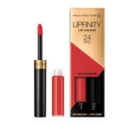 Max Factor LipFinity Lip Colour Lipstick Pintalabios, Tono: 140 Charming - Paso 1: 2.3ml Paso 2: 1.9g