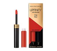 Max Factor Lipfinity Lip Colour Luscious 130 - Pintalabios con duración de 24 h sin secarse, con una intensa emisión de color y aplicador preciso - con capa superior brillante de cuidado intensivo