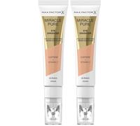 Max Factor Miracle Pure Concealer, Crema correctora Liquid Peach 03 10 ML (Paquete de 2)