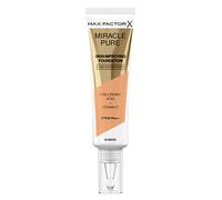Max Factor Miracle Pure - Base de Maquillaje, Tono 55 Beige, 30ml
