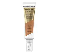 Max Factor Miracle Pure - Base de Maquillaje, Tono 85 Caramel, 30ml